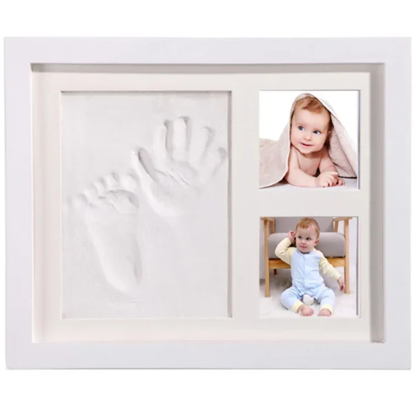 Baby Hand Foot Print Photo Frame Kit