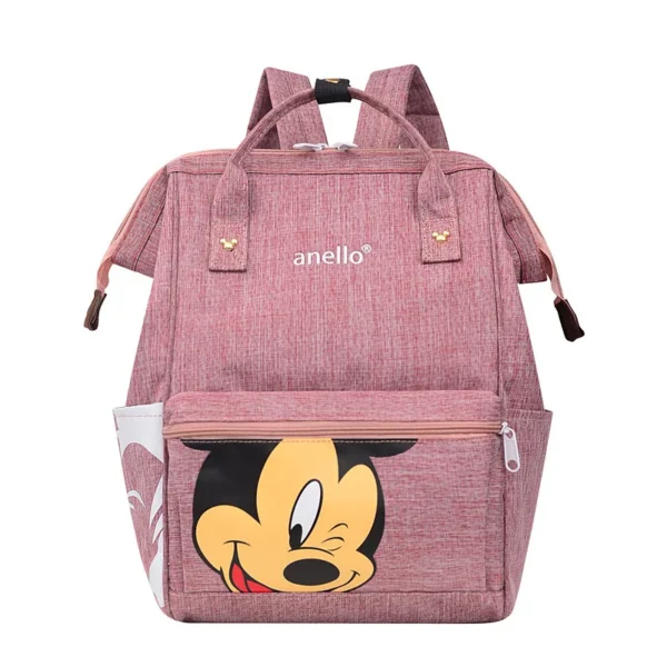 Disney Mickey Mouse Backpack Multi-function Large Capacity Backpack - Image 10