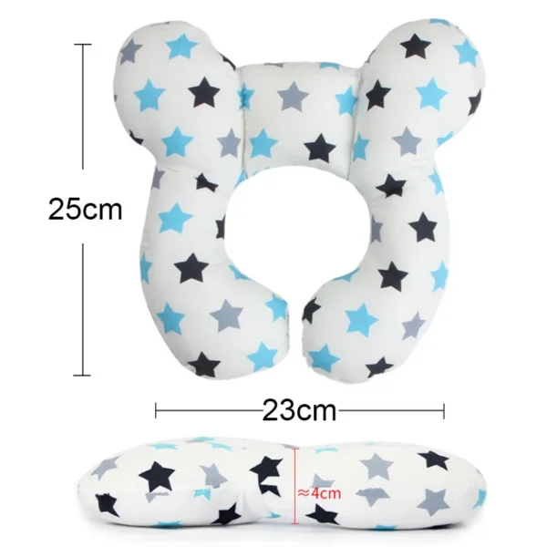 Baby Travel Pillow Car Seat Head & Neck Support - Image 2