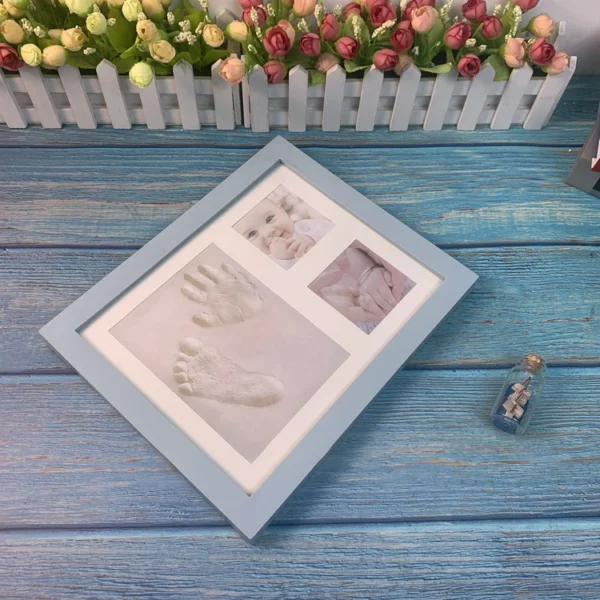 Baby Hand Foot Print Photo Frame Kit - Image 10