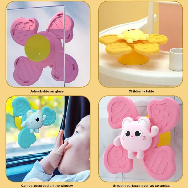 1pc Baby Bath Sucker Toy - Image 6