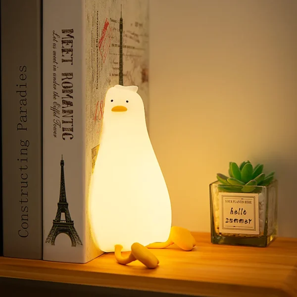 Duck Nightlights Led Night Light Duckling Rechargeable Lamp - Image 4