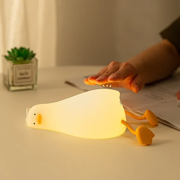 Duck Nightlights Led Night Light Duckling Rechargeable Lamp