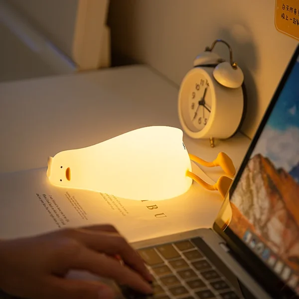 Duck Nightlights Led Night Light Duckling Rechargeable Lamp - Image 5