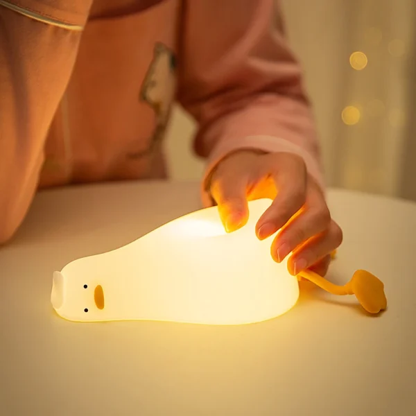 Duck Nightlights Led Night Light Duckling Rechargeable Lamp - Image 2